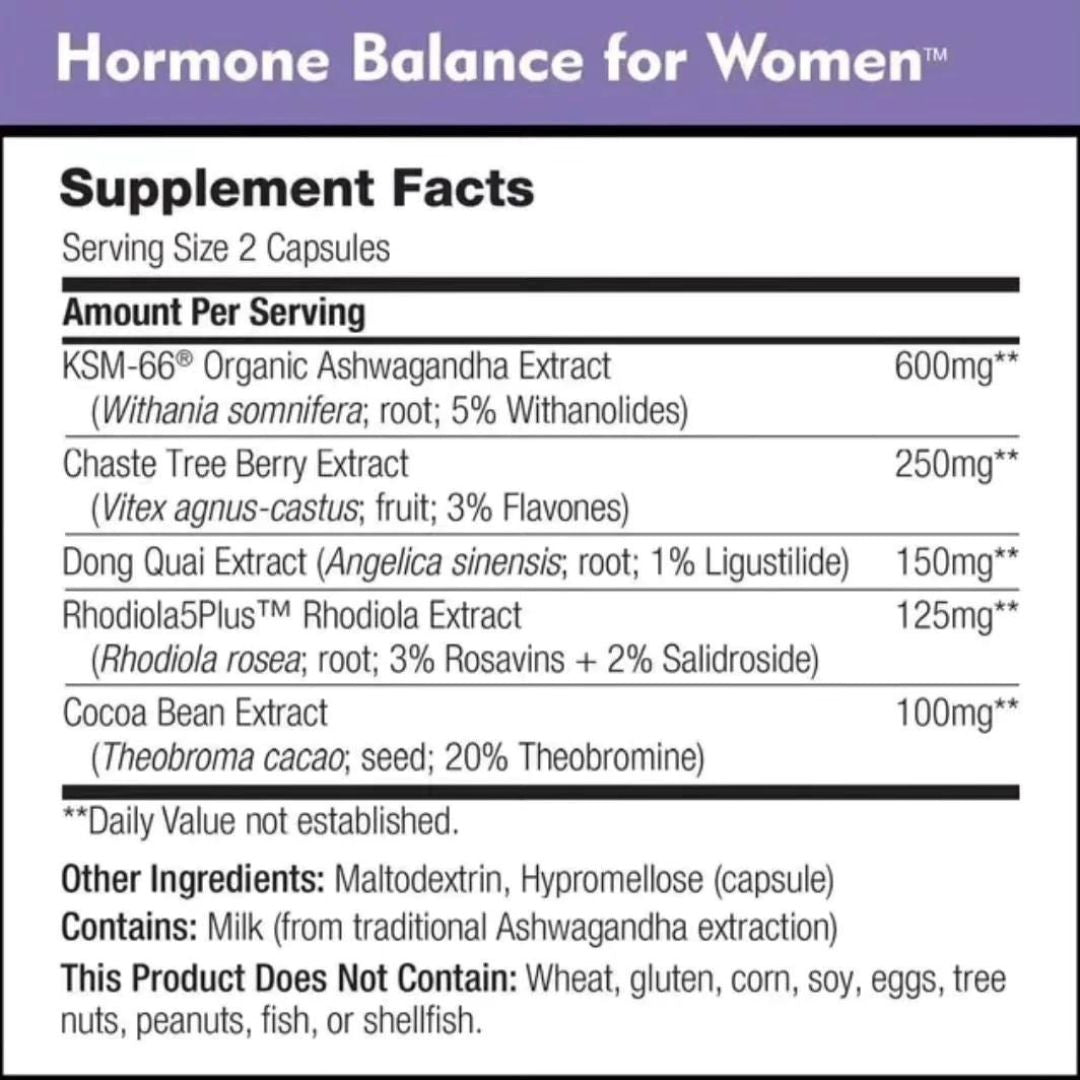 Hormone Balance Capsules for Women (60 Caps) - Beauty Bling